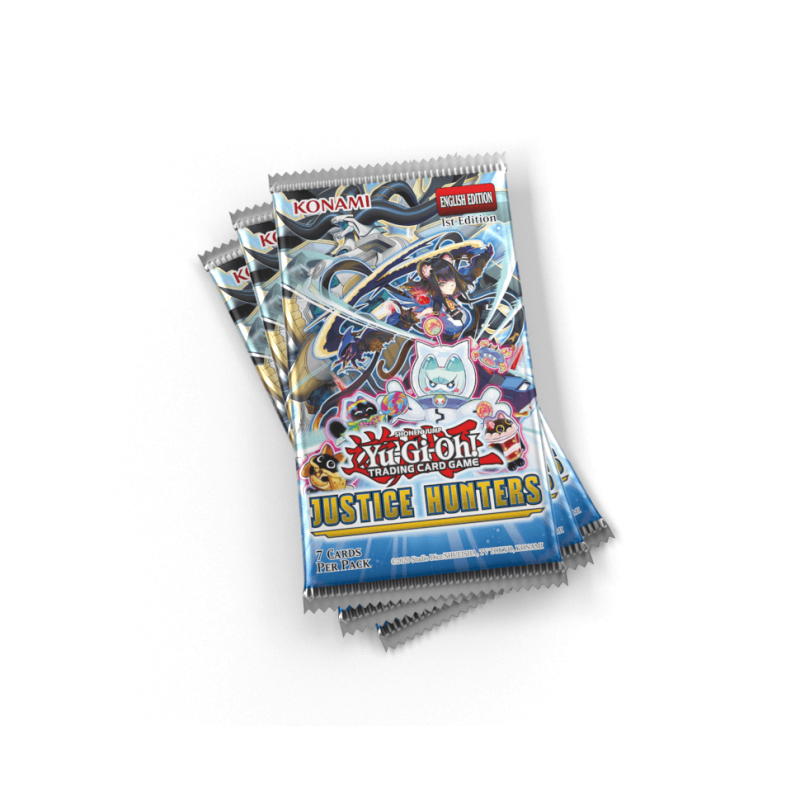 Yu-Gi-Oh Justice Hunters Booster