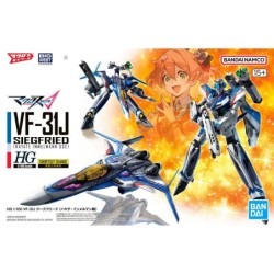 Macross Delta 1/100 HG VF-31J Siegfried (Hayate Immelmann Use)