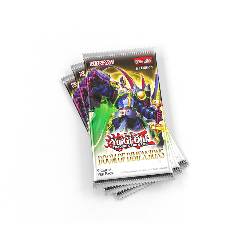 Yu-Gi-Oh Doom Of Dimensions Booster