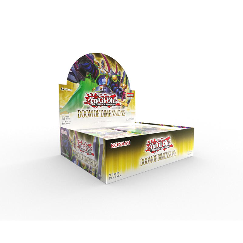 Yu-Gi-Oh Doom Of Dimensions Booster Box