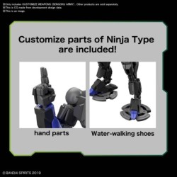 30MM 1/144 CW11 Customize Weapons (Sengoku Army)