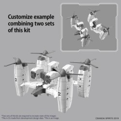 30MM 1/144 EV14 Tilt Rotor Ver. Extended Armament Vehicle