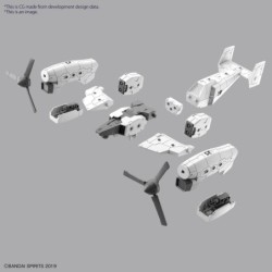 30MM 1/144 EV14 Tilt Rotor Ver. Extended Armament Vehicle