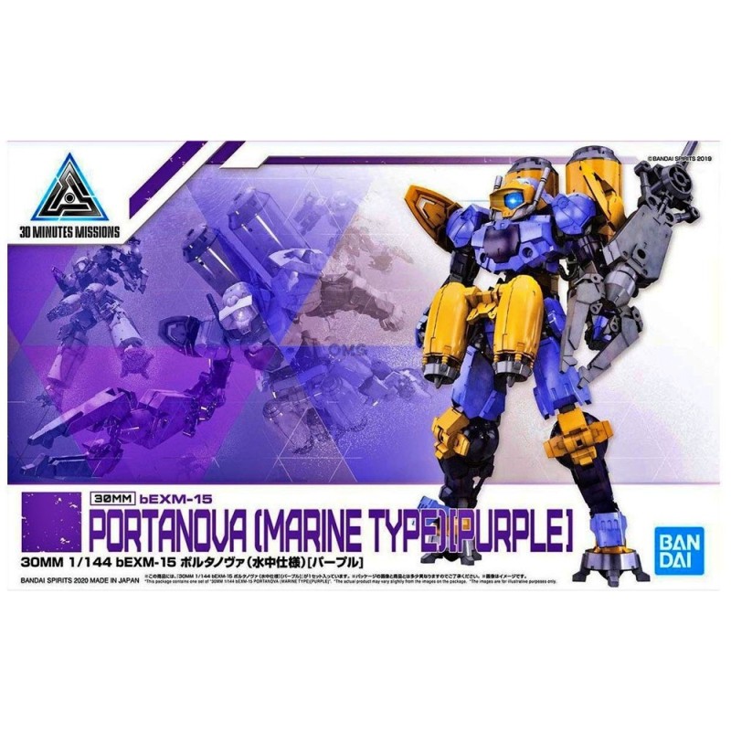 30MM 1/144 K22 bEXM-15 Portanova Marine Type (Purple)