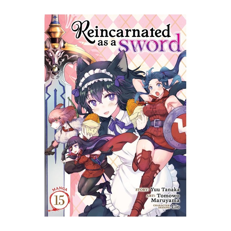 Reincarnated as a Sword Manga V15