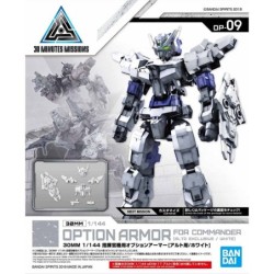 30MM 1/144 OP09 Option Armor For Commander Type [Alto Exclusive/White]