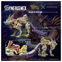 MHxZ Synergenex Gatling Fox Mizutsune 1/35 Monster Hunter X Zoids Model Kit