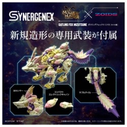 MHxZ Synergenex Gatling Fox Mizutsune 1/35 Monster Hunter X Zoids Model Kit