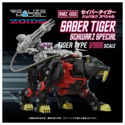 ZOIDS RMZ006 Saber Tiger Schwarz Special 1/100 Realize Model Zoids