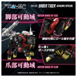ZOIDS RMZ006 Saber Tiger Schwarz Special 1/100 Realize Model Zoids