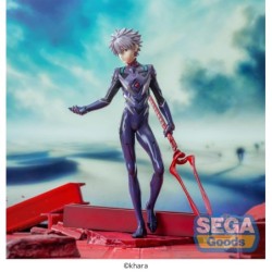 Evangelion Luminasta Kaworu Nagisa x Spear of Longinus Figure