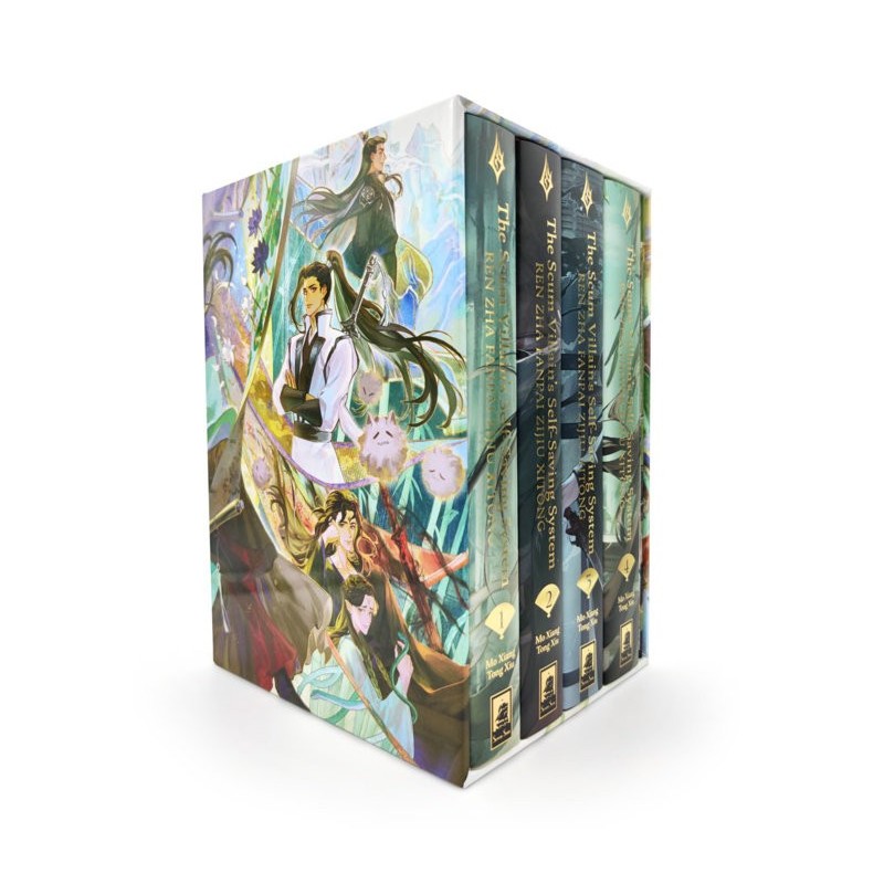 Scum Villain's Self-Saving System Novel Deluxe Hardcover Box Set Ren Zha Fanpai Zijiu Xitong