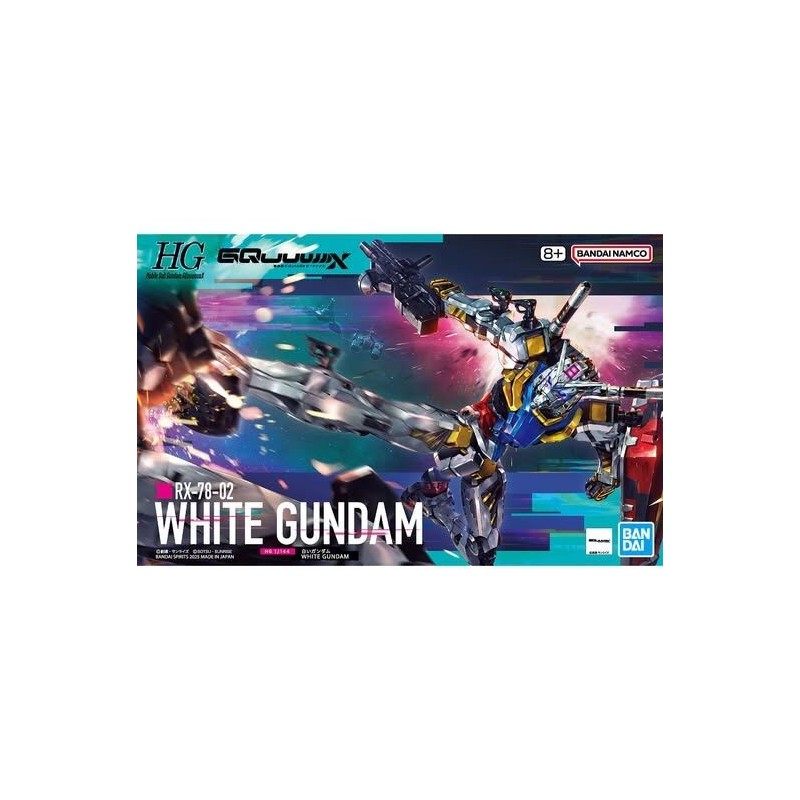 1/144 HG GQuX K11 White Gundam RX-78-02