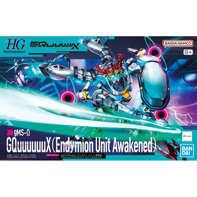 1/144 HG GQuX K13 GQuuuuuuX (Endymion Unit Awakened)
