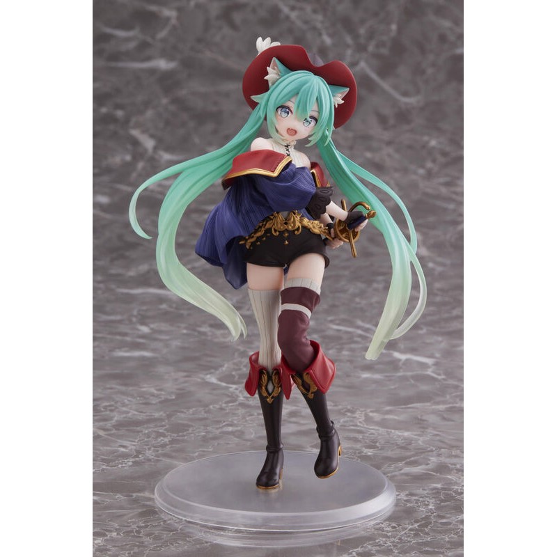 Hatsune Miku Wonderland Puss in Boots Figure