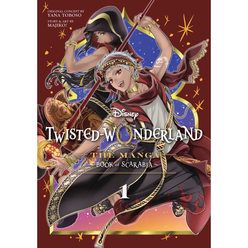 Twisted-Wonderland Book of Scarabia Manga V01