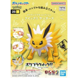 Pokepla Quick!! K26 Jolteon Pokemon Plastic Model Kit