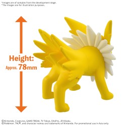 Pokepla Quick!! K26 Jolteon Pokemon Plastic Model Kit