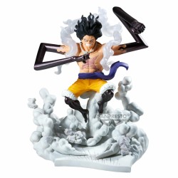 One Piece SZ Monkey D Luffy Gear 4 Senkozekkei Figure