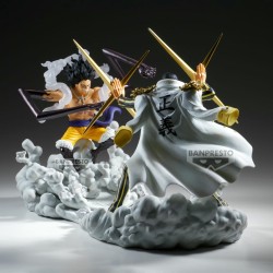 One Piece SZ Monkey D Luffy Gear 4 Senkozekkei Figure