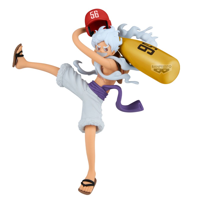 One Piece BRC Monkey D Luffy Gear 5 Battle Record Collection Figure