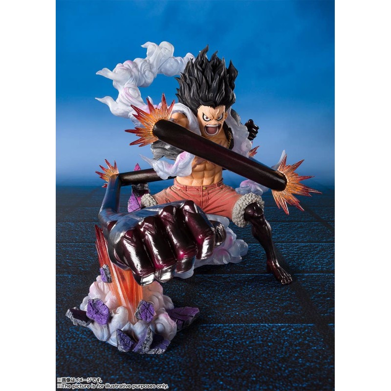 One Piece FZ Monkey D Luffy Gear 4 Snake Man Ohja Figuarts Zero