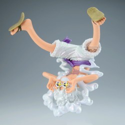 One Piece KoA Monkey D Luffy Gear 5 Glasses King of Artist Figure