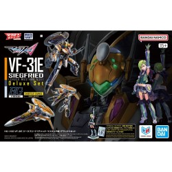 Macross Delta 1/100 HG VF-31E Siegfried (Chuck Mustang Use) Deluxe Set