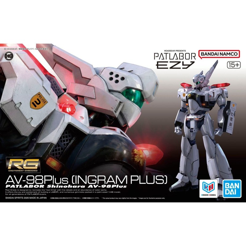Patlabor RG 1/48 AV-98Plus (Ingram Plus)