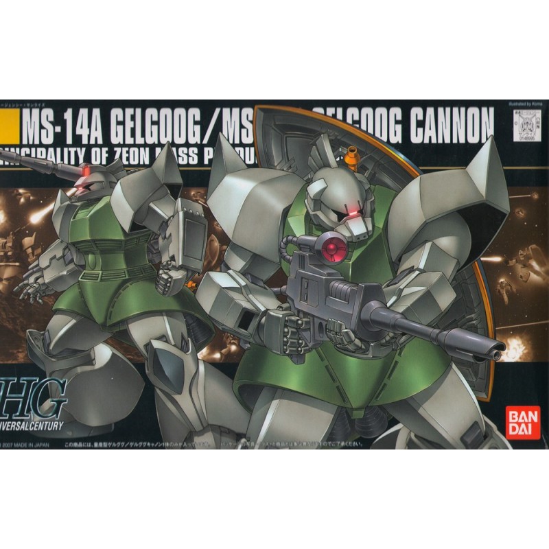 1/144 HG UC K076 Gelgoog Canon