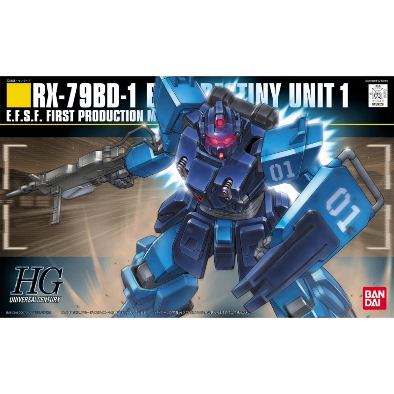 1/144 HG UC K080 Blue Destiny 1