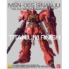 1/100 MG Sinanju MSN-06S Ver.Ka Titanium Finish