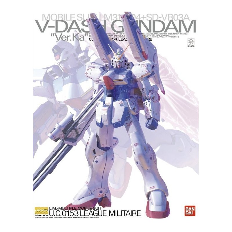 1/100 MG V Dash Gundam LM312V04 and SD-VB03A Ver. Ka