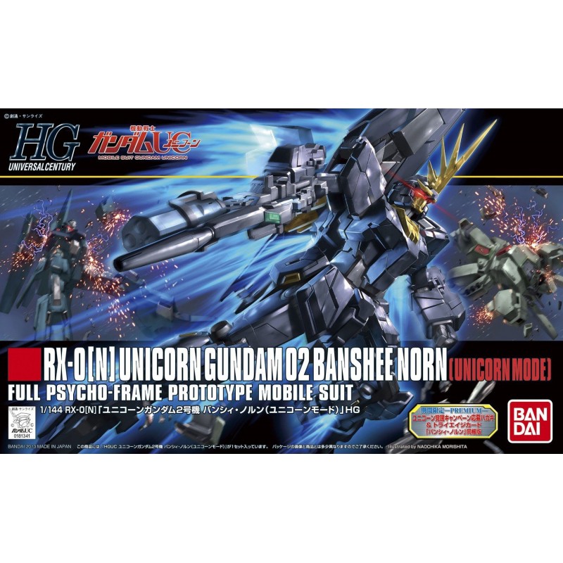 1/144 HG UC K153 Banshee Norn Unicorn Mode RX-0[N]