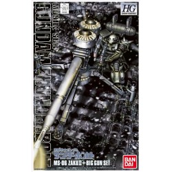 1/144 HG TB K03 MS-06 Zaku II & Big Gun Set Thunderbolt Ver