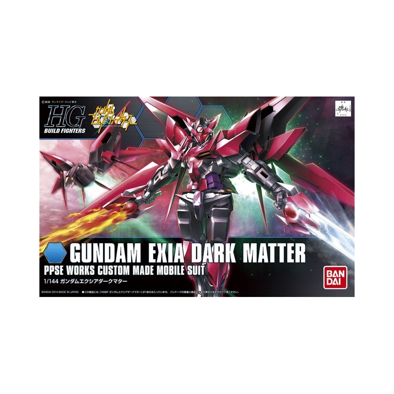 1/144 HG GBF K013 Gundam Exia Dark Matter