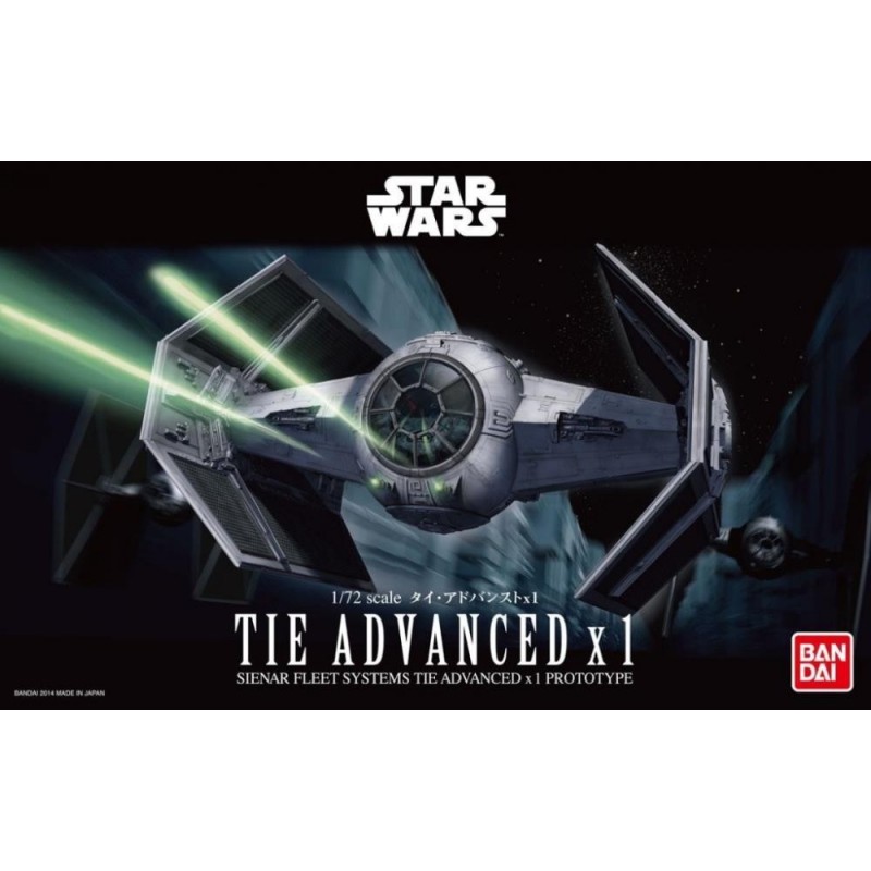1/72 SW4 Tie Advanced x1 Star Wars New Hope