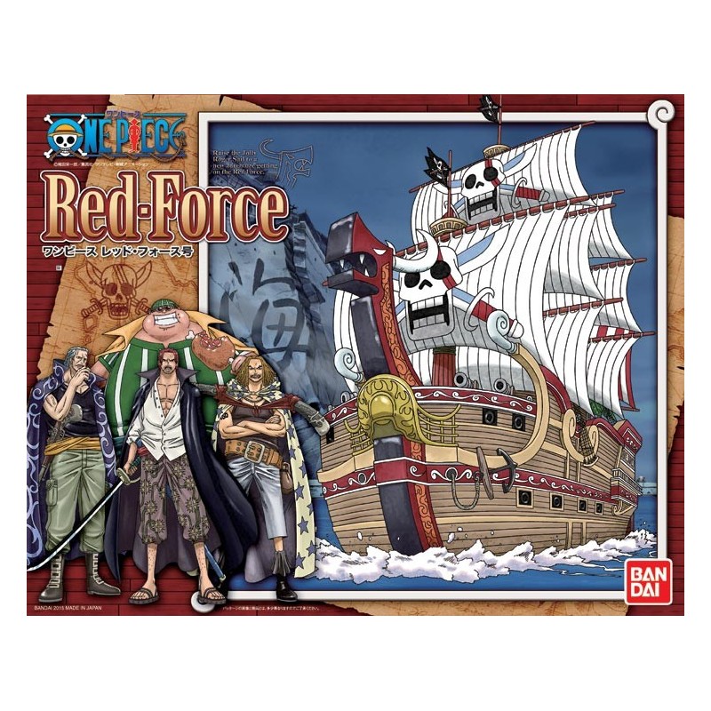 One Piece Red Force Model Kit Bigly