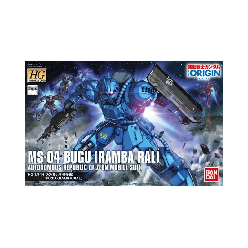 1/144 HG TOR K012 Bugu Ramba Ral MS-04