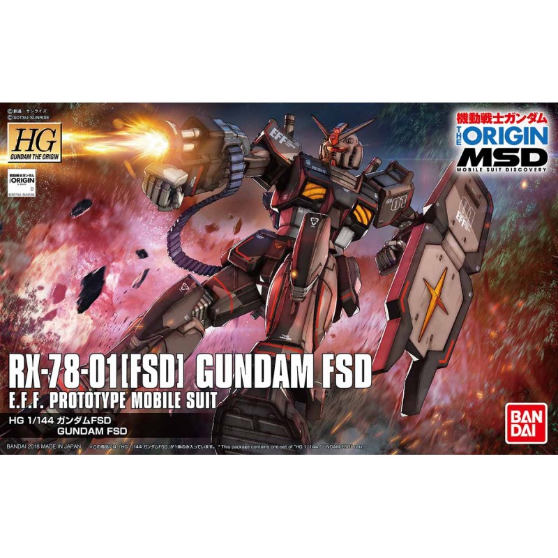 1/144 HG TOR K021 Gundam FSD RX-78-01[FSD]